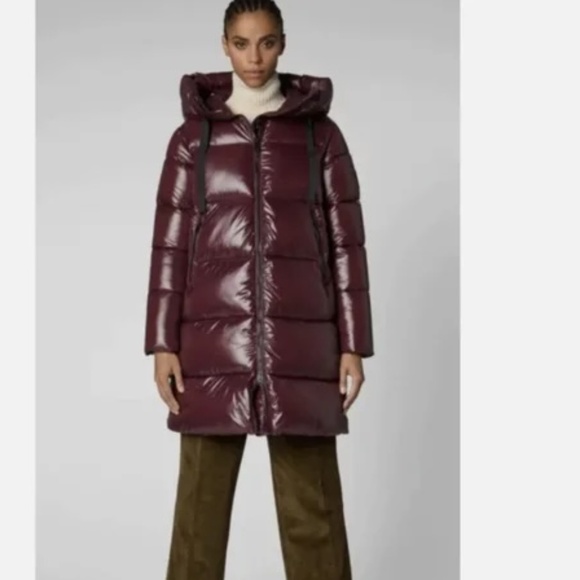 **NWT** Save the Duck Isabel hooded puffer coat - Picture 2 of 14